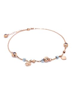 Auksinė apyrankė ant kojos 793