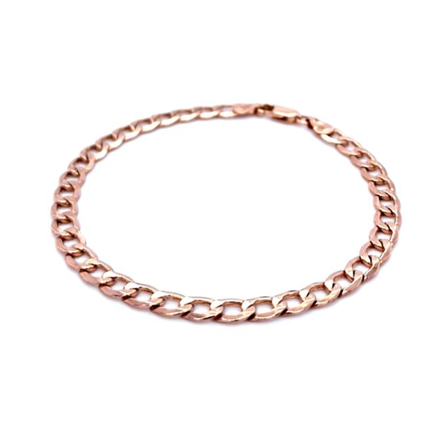 Auksinė apyrankė 'Curb' 567