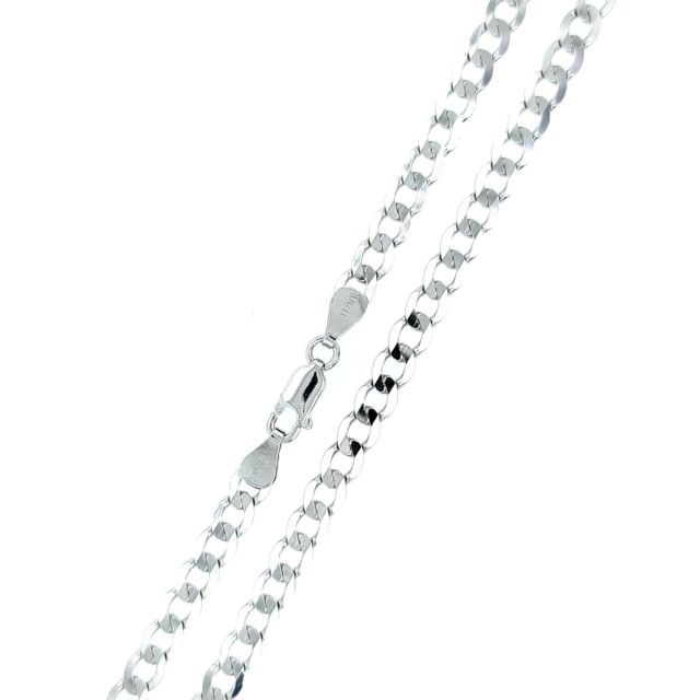 Sidabrinė grandinėlė Curb 5016