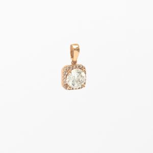 Auksinis pakabukas su cirkonio kristalais 870