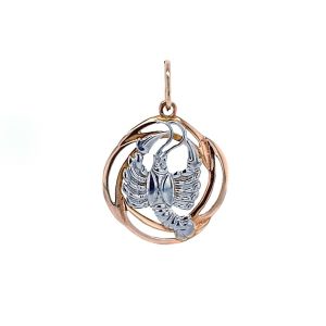 Auksinis pakabukas zodiakas 'Vėžys' 820