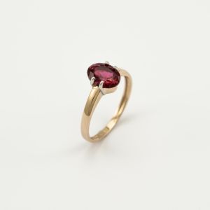 Auksinis žiedas su cirkoniu 895